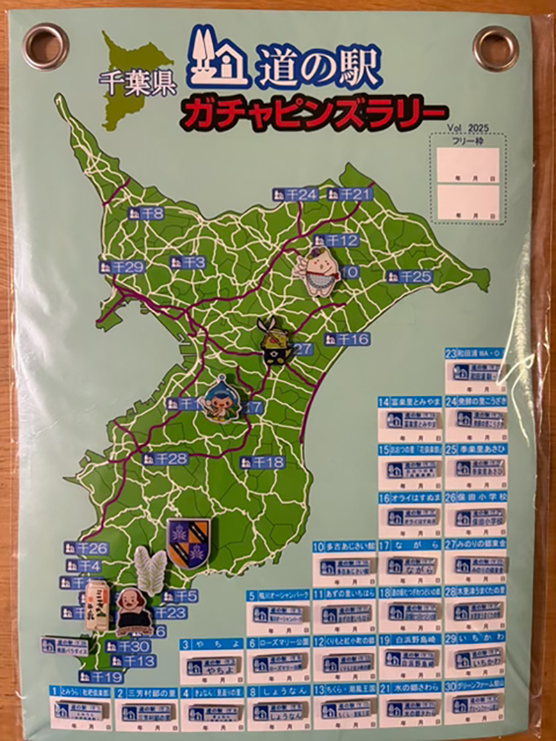 2025年度 千葉版 ガチャピンズラリー達成者