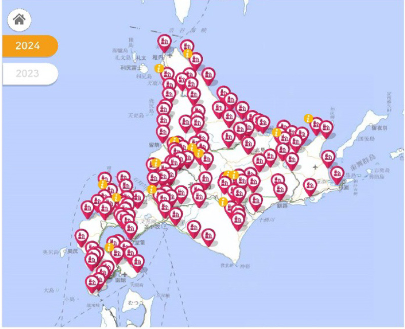 2024年度 北海道版 ガチャピンズラリー達成者