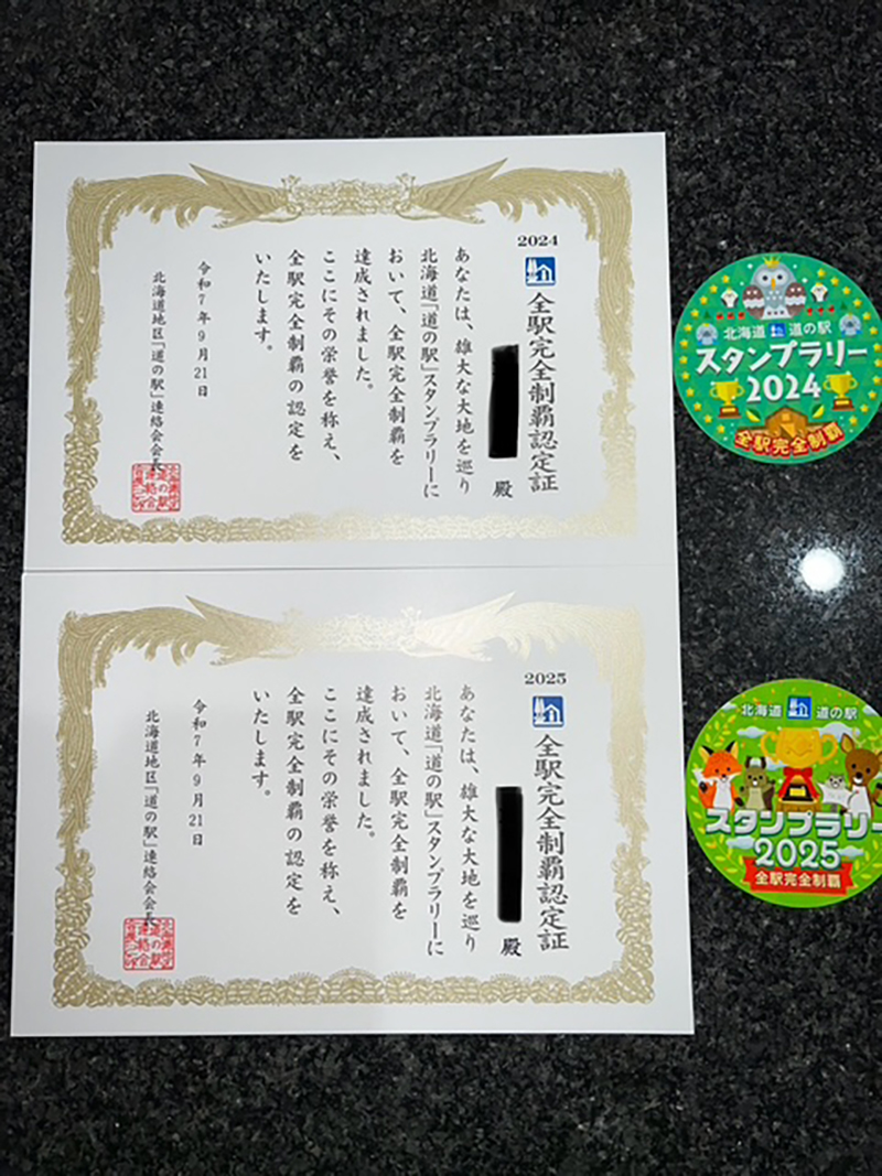 2025年度 北海道版 ガチャピンズラリー達成者