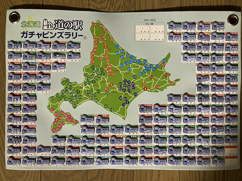 2025年度 北海道版 ガチャピンズラリー達成者
