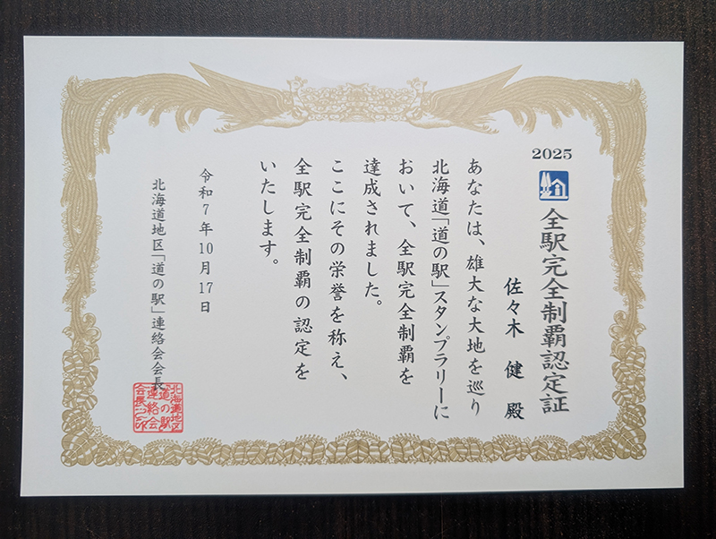 2025年度 北海道版 ガチャピンズラリー達成者