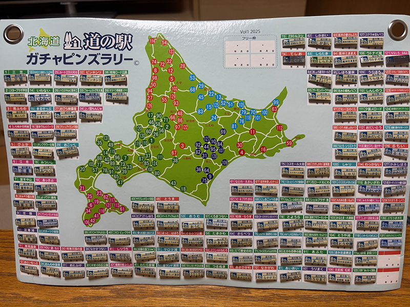 2025年度 北海道版 ガチャピンズラリー達成者