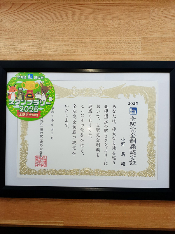 2025年度 北海道版 ガチャピンズラリー達成者