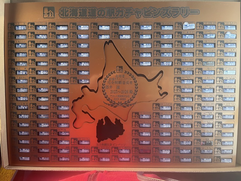 2025年度 北海道版 ガチャピンズラリー達成者