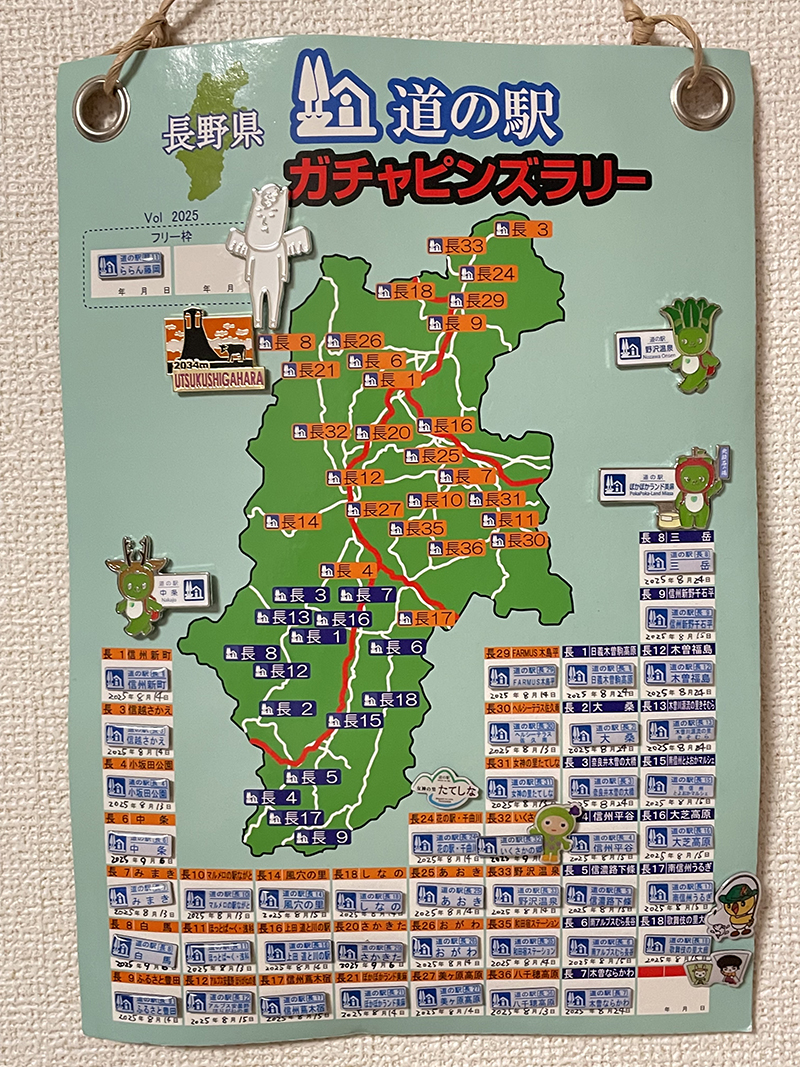 2025年度 長野版 ガチャピンズラリー達成者
